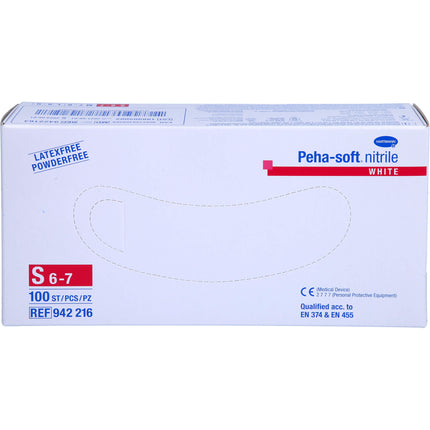 PEHA-SOFT nitrile white Unt.Hands.unsteril pf S