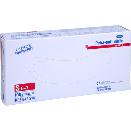 PEHA-SOFT nitrile white Unt.Hands.unsteril pf S