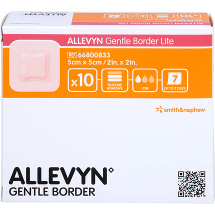 ALLEVYN Gentle Border Lite 5x5 cm Schaumverb.