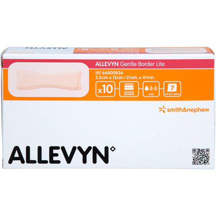 ALLEVYN Gentle Border Lite 5,5x12 cm Schaumverb.