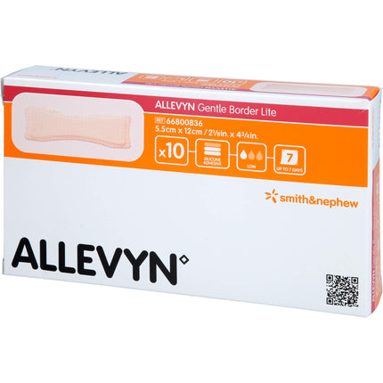 ALLEVYN Gentle Border Lite 5,5x12 cm Schaumverb.