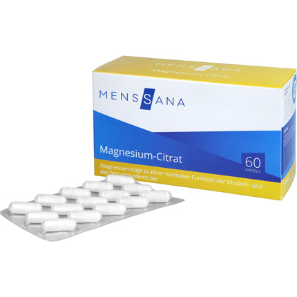 MAGNESIUMCITRAT MensSana Kapseln