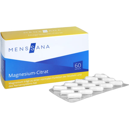 MAGNESIUMCITRAT MensSana Kapseln