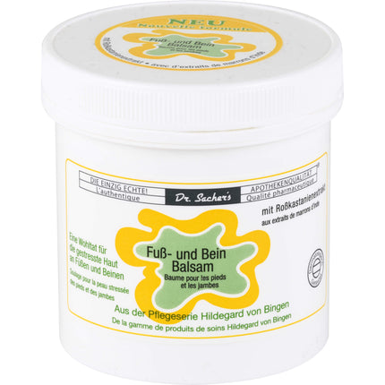 FUSS- UND Bein Balsam mit Rosskastanien Extrakt