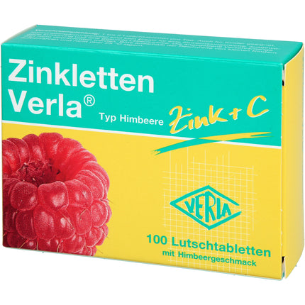 ZINKLETTEN Verla Himbeere Lutschtabletten