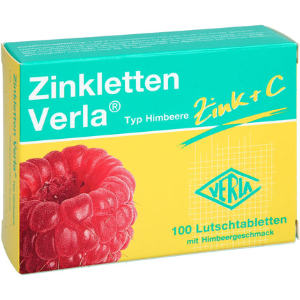 ZINKLETTEN Verla Himbeere Lutschtabletten