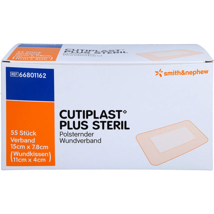 CUTIPLAST Plus steril 7,8x15 cm Verband