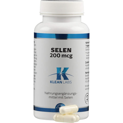 SELEN 200 µg KLEAN LABS Kapseln