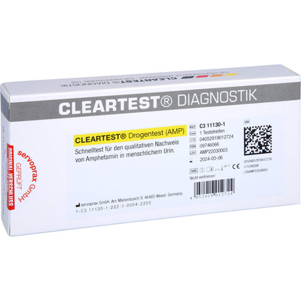 CLEARTEST Drogentest AMP Teststreifen