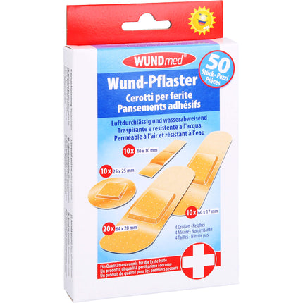 WUNDPFLASTER luftdurchlässig+wasserfest 4 Größen