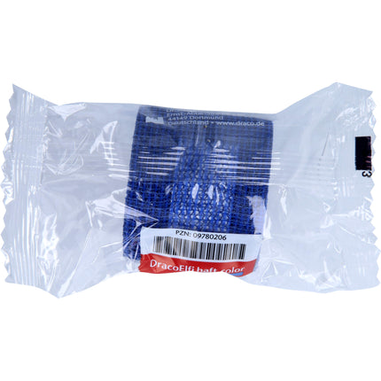 DRACOELFI haft color elast.Fixierb.4 cmx4 m blau