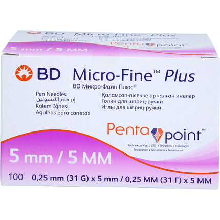 BD MICRO-FINE+ Pen-Nadeln 0,25x5 mm 31 G