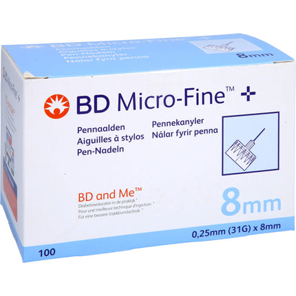BD MICRO-FINE+ Pen-Nadeln 0,25x8 mm 31 G