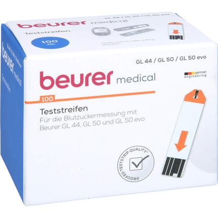 BEURER GL44/GL50 Blutzucker-Teststreifen