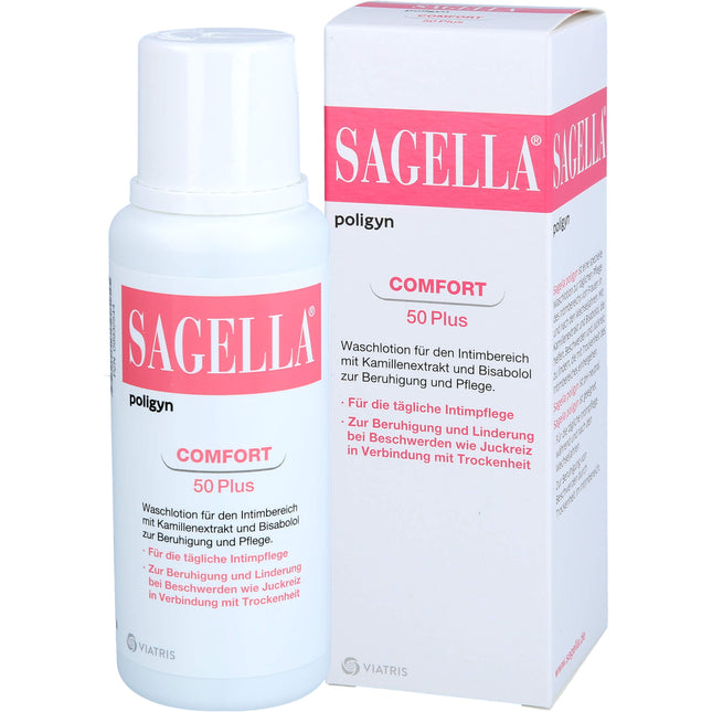 SAGELLA poligyn Intimwaschlotion für Frauen 50+