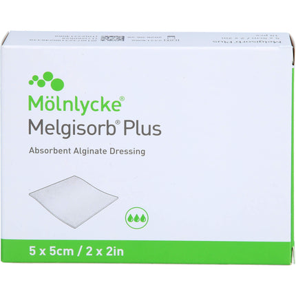 MELGISORB Plus Alginat Verband 5x5 cm steril