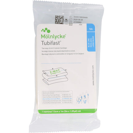 TUBIFAST 2-Way Stretch 7,5 cmx1 m blau