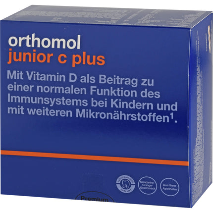 ORTHOMOL Junior C plus Kautabl.Mandarine/Orange