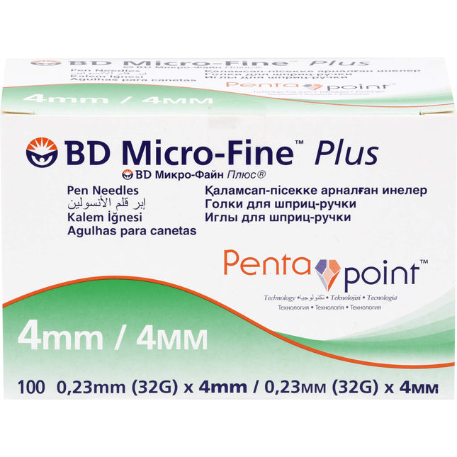 BD MICRO-FINE+ Pen-Nadeln 0,23x4 mm 32 G