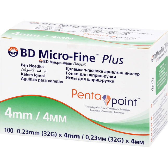 BD MICRO-FINE+ Pen-Nadeln 0,23x4 mm 32 G