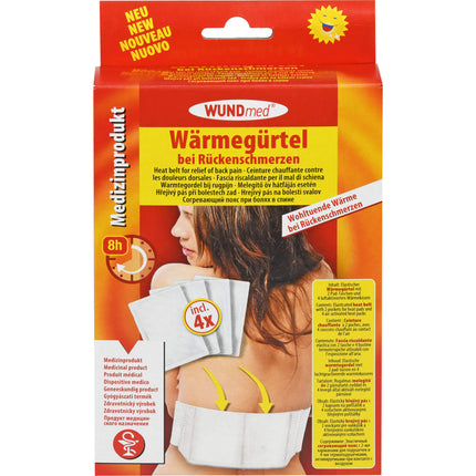 WÄRMEGÜRTEL mit 4 Wärmkissen einmalgebrauch