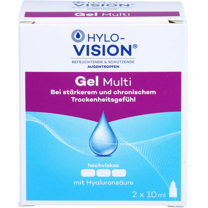 HYLO-VISION Gel multi Augentropfen