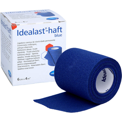 IDEALAST-haft color Binde 6 cmx4 m blau