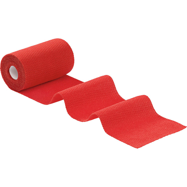 IDEALAST-haft color Binde 4 cmx4 m rot