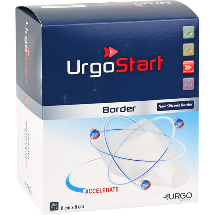 URGOSTART Border 8x8 cm Schaumstoffwundverband