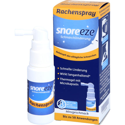 SNOREEZE Schnarchlinderung Rachenspray