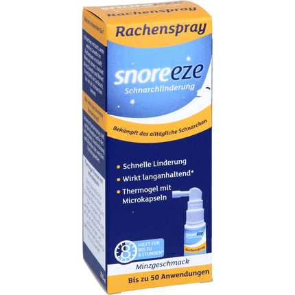 SNOREEZE Schnarchlinderung Rachenspray
