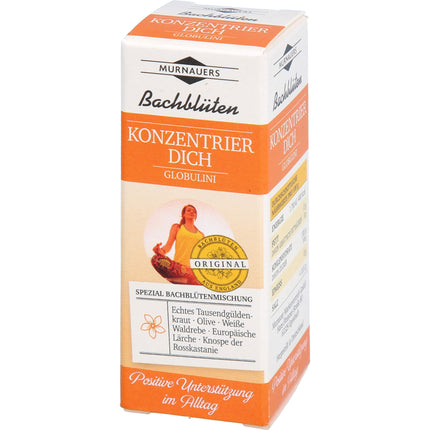 BACHBLÜTEN Murnauers Konzentrier Dich Globulini