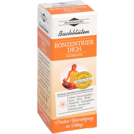BACHBLÜTEN Murnauers Konzentrier Dich Globulini
