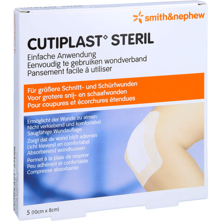 CUTIPLAST steril Wundverband 8x10 cm