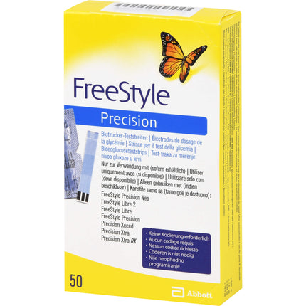 FREESTYLE Precision Blutzucker Teststreifen