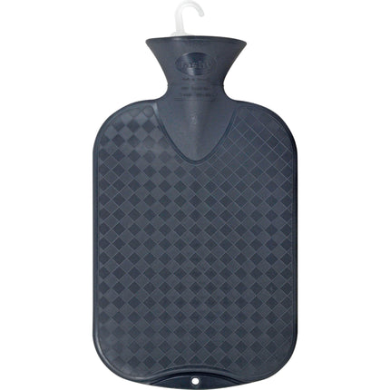 FASHY Wärmflasche glatt anthrazit 6420 21
