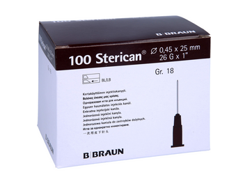 STERICAN 0.45X25 BRAUN L L 100 St - Vetstore24