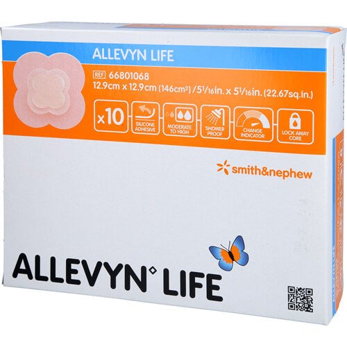 ALLEVYN LIFE 12.9X12.9CM 10 St - Vetstore24