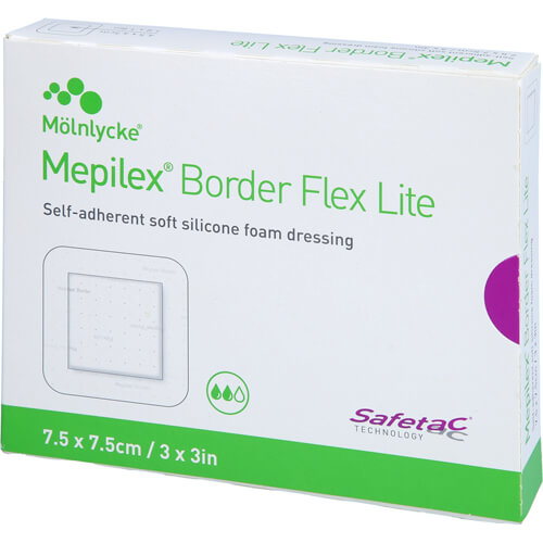 MEPILEX BORD FL LI 7.5X7.5 5 St - Vetstore24