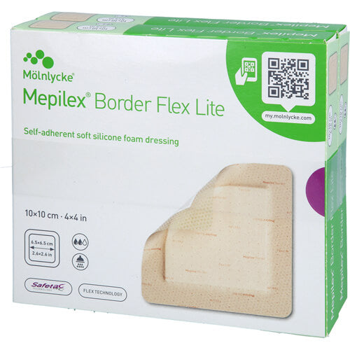 MEPILEX BORD FL LI 10X10CM 5 St - Vetstore24