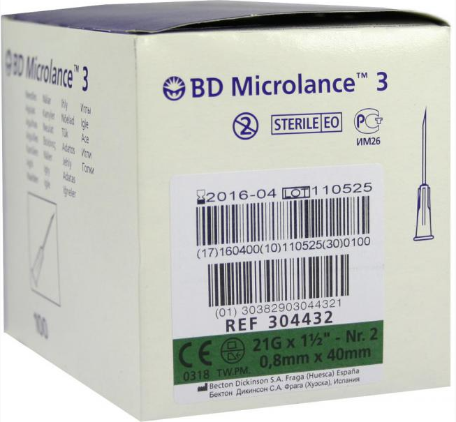 BD MICROL 21G KAN 1 1/2 100 St - Vetstore24