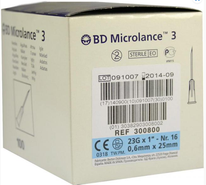 BD MICROL 23G KAN 1 100 St - Vetstore24