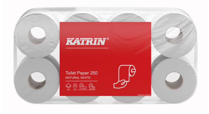 Katrin Toilet Paper Classic / 3 lagig 9x8 Rol - Vetstore24